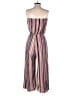 Blue Blush Stripes Tan Jumpsuit Size 1 (estimated) - photo 2