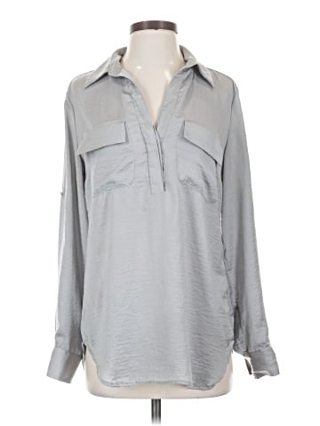 New York & Company Long Sleeve Blouse (view 1)