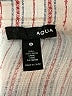 Aqua 100% Rayon Stripes White Romper Size S - photo 4