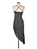 Assorted Brands Stripes Black Casual Dress Size M - photo 2
