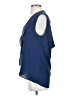 BCBGMAXAZRIA 100% Polyester Blue Sleeveless Blouse Size S - photo 5