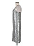 Dodo Bar Or 100% Polyester Houndstooth Silver Cocktail Dress Size EU 40 / US 10 - photo 5