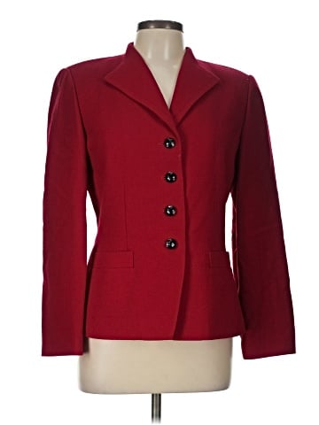 Kasper A.S.L. Wool Blazer (view 1)