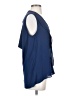 BCBGMAXAZRIA 100% Polyester Blue Sleeveless Blouse Size S - photo 4