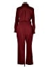 Alex Marie Solid Burgundy Jumpsuit Size 16 - photo 2