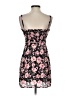 Blue Life 100% Polyester Floral Black Pink Cocktail Dress Size S (estimated) - photo 2