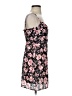 Blue Life 100% Polyester Floral Black Pink Cocktail Dress Size S (estimated) - photo 4