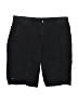 Rafaella Solid Black Cargo Shorts Size 6 - photo 1