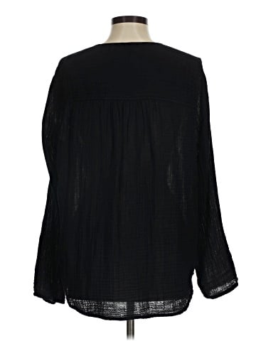 Michael Stars Long Sleeve Blouse (view 2)