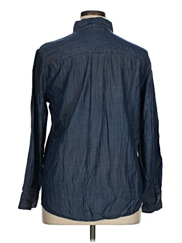 Liz Claiborne Long Sleeve Button-Down Shirt (view 2)