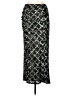 Lulus Black Silver Formal Skirt Size M - photo 2