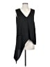 BCBGMAXAZRIA 100% Polyester Black Sleeveless Blouse Size S - photo 1