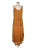 H&M 100% Polyester Tan Casual Dress Size 8 - photo 1