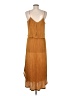 H&M 100% Polyester Tan Casual Dress Size 8 - photo 2