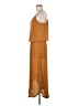 H&M 100% Polyester Tan Casual Dress Size 8 - photo 5