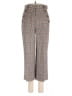Veronica Beard Houndstooth Brown Linen Pants Size 0 - photo 1
