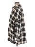 Shein Plaid Brown Long Sleeve Button-Down Shirt Size L - photo 5