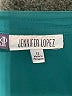 Jennifer Lopez 100% Polyester Teal Romper Size 12 - photo 4