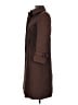 Burberry 100% Viscose Brown Coat Size 6 - photo 5