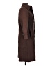 Burberry 100% Viscose Brown Coat Size 6 - photo 4