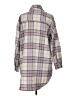 Lulus Plaid Gray 3/4 Sleeve Blouse Size XS - photo 2