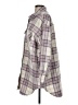 Lulus Plaid Gray 3/4 Sleeve Blouse Size XS - photo 5