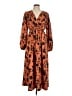 Shein Orange Casual Dress Size 6 - photo 1