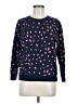 J.Crew 100% Cotton Polka Dots Blue Pullover Sweater Size M - photo 1