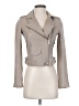 IRO 100% Leather Gray Tan Leather Jacket Size EU (FR) 36 / US 4 - photo 1