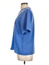 Worthington 100% Polyester Blue Short Sleeve Top Size L - photo 5