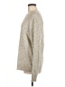 Theory Tweed Tan Pullover Sweater Size M - photo 5