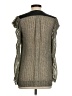 BCBGMAXAZRIA 100% Polyester Metallic Gray Sleeveless Blouse Size XS - photo 2