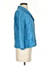 Sigrid Olsen Tweed Blue Jacket Size 4 - photo 4