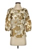 Talbots Gold 3/4 Sleeve Blouse Size 2 - photo 1