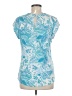 Daniel Rainn Teal Short Sleeve Blouse Size M - photo 2