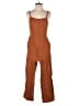 Old Navy Solid Brown Jumpsuit Size S - photo 1