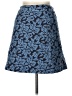 Boden Paisley Blue Wool Skirt Size 10 - photo 1
