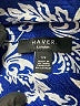 Haver 100% Rayon Blue Short Sleeve Blouse Size L - photo 7