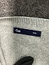 Gap Outlet 100% Cotton Polka Dots Gray Pullover Sweater Size L (estimated) - photo 6