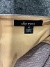 Ella Moss 100% Polyester Metallic Tan Cocktail Dress Size M - photo 6