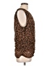 DKNY Brown Sleeveless Blouse Size L - photo 4