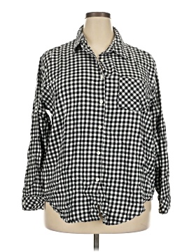 Lane Bryant Long Sleeve Button Down Shirt