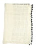 Saachi Style 100% Viscose Ivory White Scarf One size - photo 2