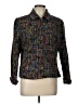 Coldwater Creek Tweed Black Blazer Size 12 - photo 1