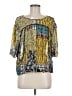 Weston 100% Polyester Yellow 3/4 Sleeve Blouse Size M - photo 1