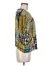 Weston 100% Polyester Yellow 3/4 Sleeve Blouse Size M - photo 4