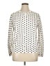 Lord & Taylor Polka Dots Ivory Pullover Sweater Size 1X - photo 1