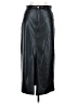 Pull&Bear Black Faux Leather Skirt Size M - photo 1