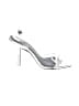 Black Suede Studio Silver Sandals Size EU 39 1/2 - photo 1