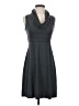 American Rag Solid Gray Casual Dress Size S - photo 1
